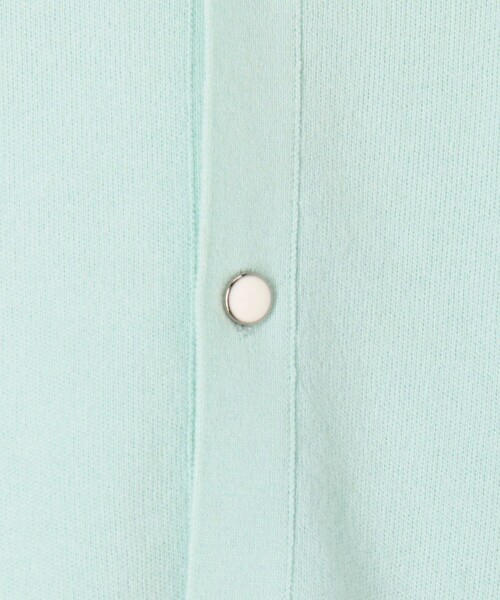 CABaN（キャバン） カーディガン コットンカシミヤ パールロゴポロ