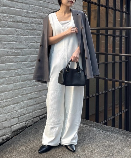 WILLOW サロペット オーバーオール 「willow」「新色追加」スラブ裏毛