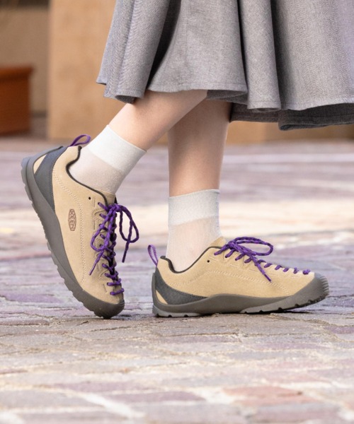 KEEN（キーン） スニーカー パープルがアクセントでかわいい JASPER
