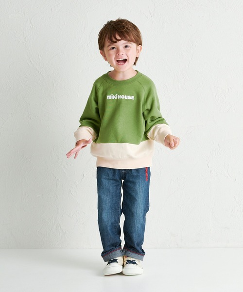 MIKI HOUSE（ミキハウス） トレーナー バックロゴトレーナー キッズ