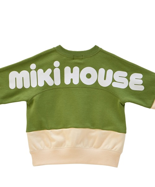 MIKI HOUSE（ミキハウス） トレーナー バックロゴトレーナー キッズ