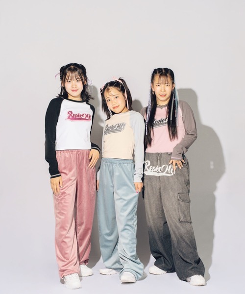 repipi armario（レピピアルマリオ） パンツ 「HOnOKAコラボ」ベロア