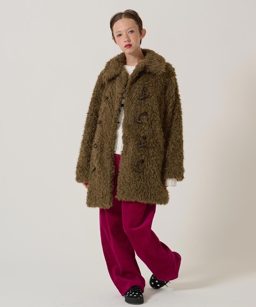 TINA：JOJUN（ティーナジョジュン） ダッフルコート コート フェイク