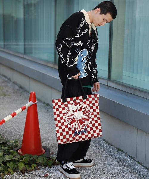 カーディガン 「HOOK」落書き恐竜イラスト メンズ レディース