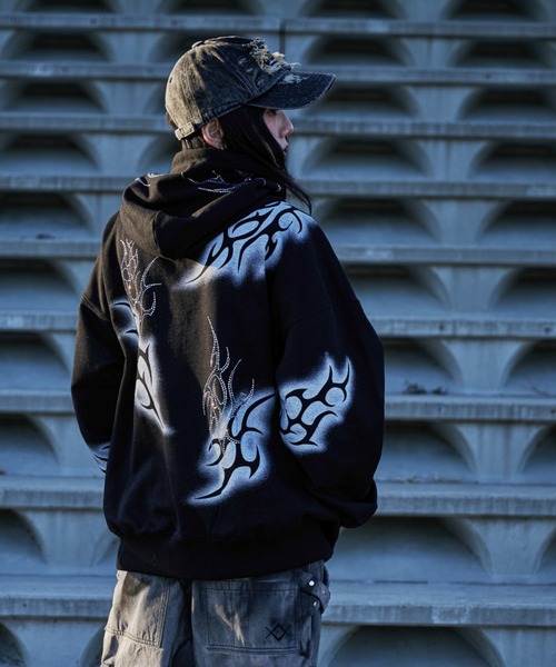 REFLEM（レフレム） パーカー 「REFLEM/レフレム」トライバルライン