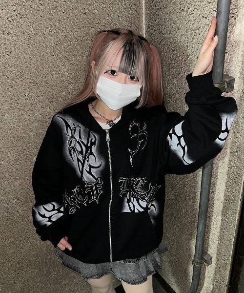 REFLEM（レフレム） パーカー 「REFLEM/レフレム」トライバルライン