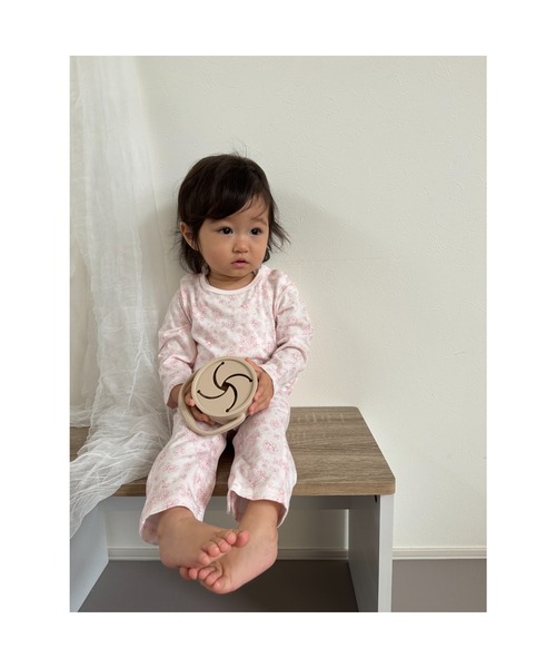 kids zoo（キッズズー） ベビー服 ロンパース 小花柄・恐竜柄Tオール