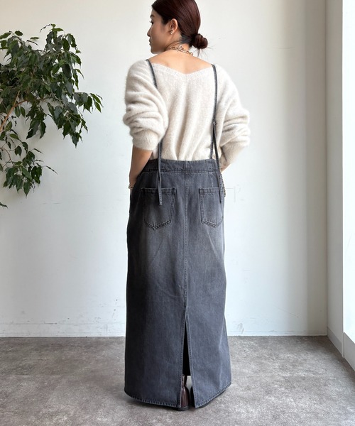 DouDou（ドゥドゥ） ワンピース デニムキャミジャンスカ : ZOZOTOWN