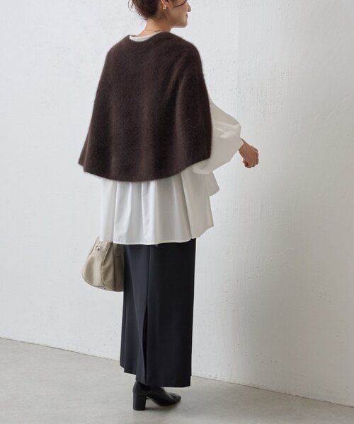 BEARDSLEY（ビアズリー） ニット セーター ファーニットポンチョ