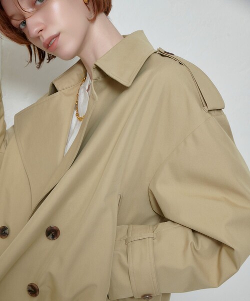 allureville（アルアバイル） トレンチコート コート トレンチブルゾン