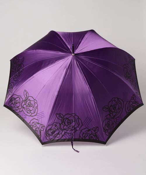 LANVIN COLLECTION 傘 「ビックシルエット ローズ」 レディース