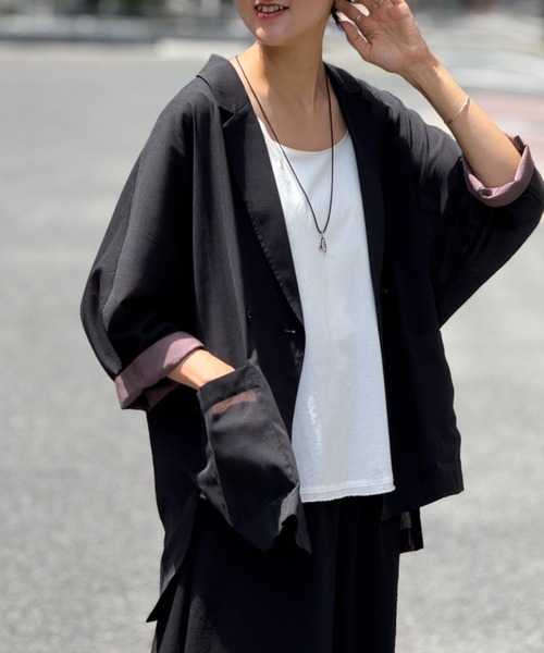 BEARDSLEY（ビアズリー） ジャケット テーラードジャケット シアー