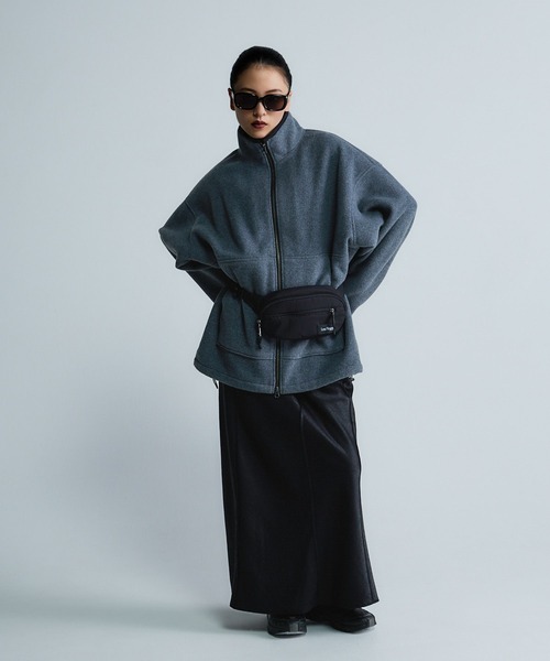 JEANASIS（ジーナシス） ブルゾン アウター 「Les Fleurs」フリース