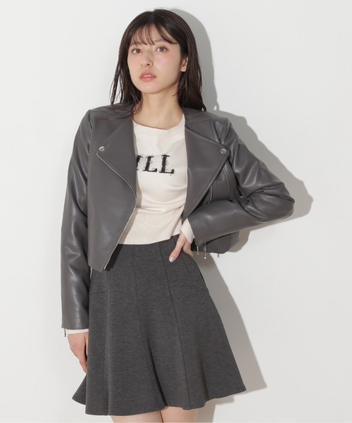 JILL by JILL STUART（ジルバイジルスチュアート） レザージャケット