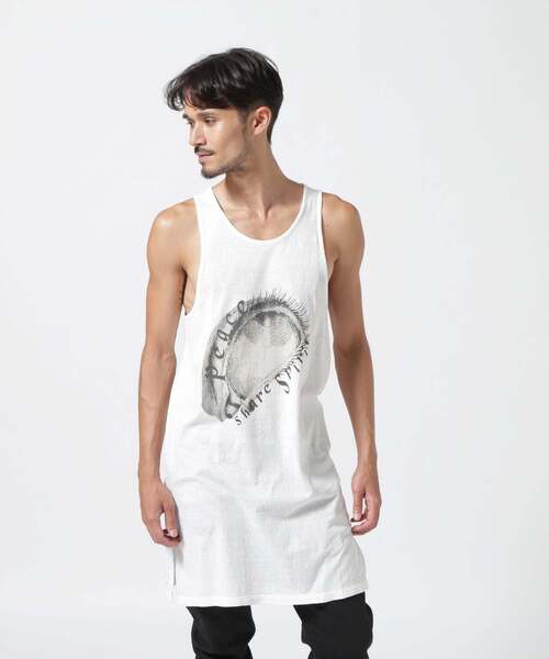 HYDE着用 SHARE SPIRIT クロスレース タンクトップ SHARE SPIRIT