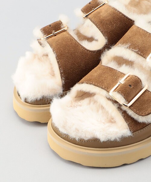 MOHI（モヒ） サンダル AFELPADO MUTON／ムートンサンダル レディース