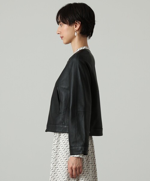 ANAYI（アナイ） レザージャケット ライダース ラムレザーファスナー