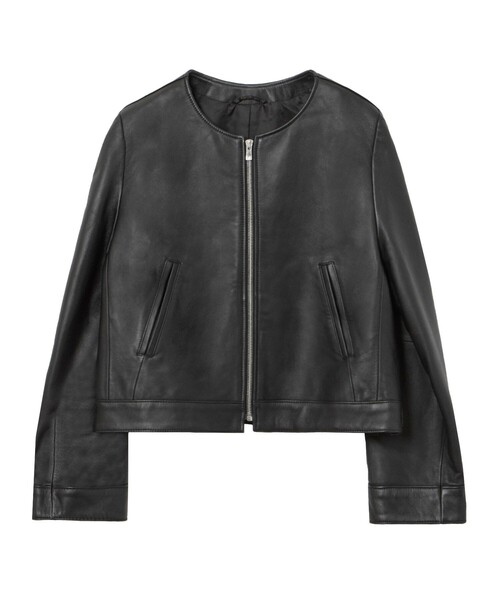 ANAYI（アナイ） レザージャケット ライダース ラムレザーファスナー
