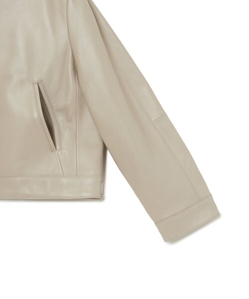 ANAYI（アナイ） レザージャケット ライダース ラムレザーファスナー