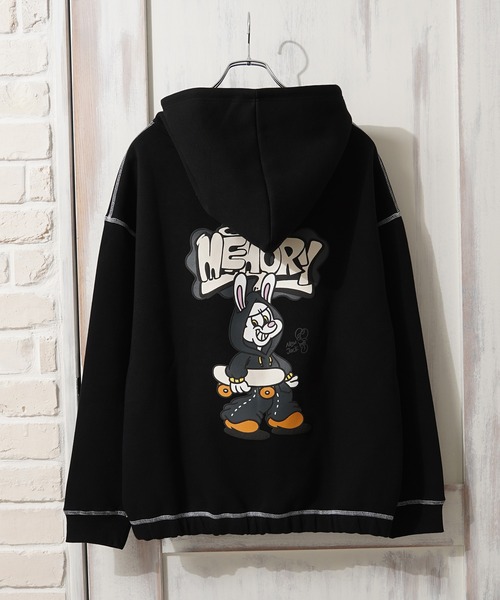 MEMORY パーカー 「MEMORY」コラボ ウサギ パーカー / Collaboration