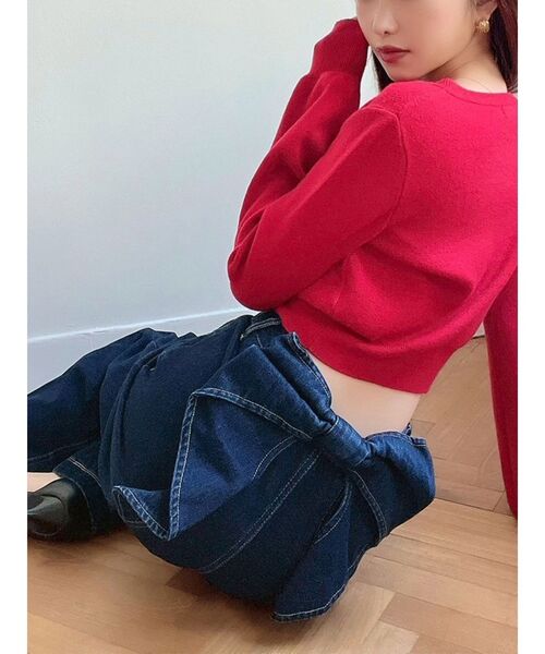 RESEXXY（リゼクシー） ジーンズ デニム デニムパンツ バックリボン