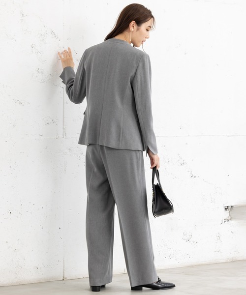 MAISONCOMFY セットアップ 「洗えて動けるスーツ」カラーレス