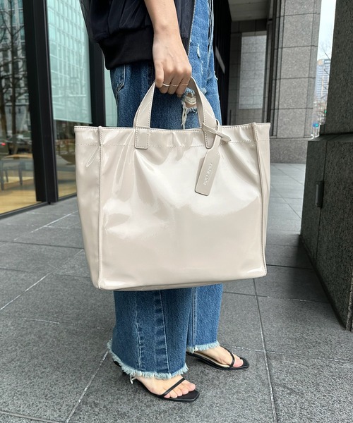 DouDou（ドゥドゥ） ハンドバッグ 「WEB限定」 ソフトエナメル