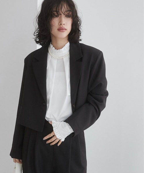 ANGIE ジャケット テーラードジャケット 「オケージョン対応