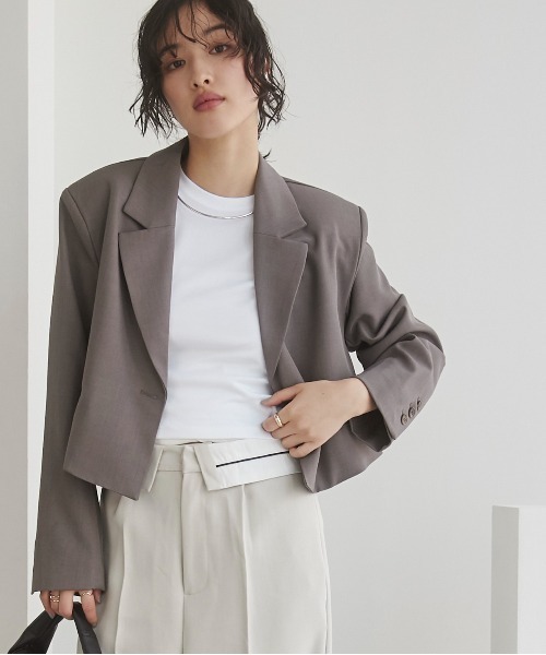 ANGIE ジャケット テーラードジャケット 「オケージョン対応
