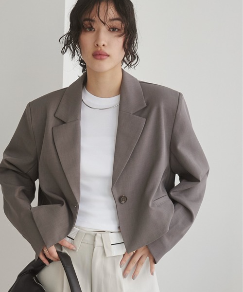 ANGIE ジャケット テーラードジャケット 「オケージョン対応