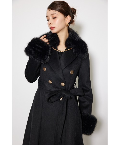 rienda（リエンダ） ステンカラーコート コート 2WAYラグジュアリー