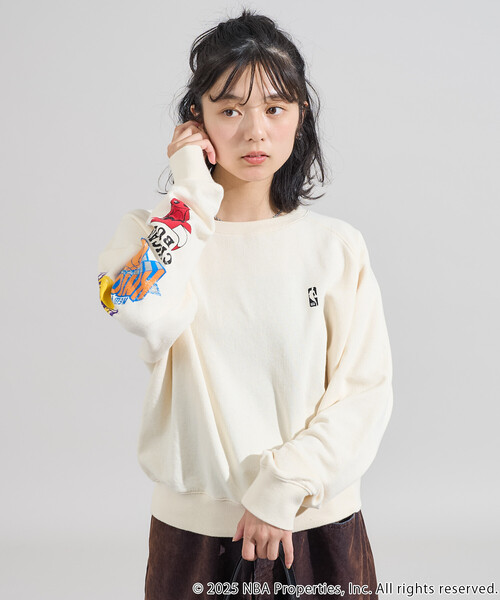 FREAK'S STORE（フリークスストア） トレーナー スウェット NBA袖ロゴ