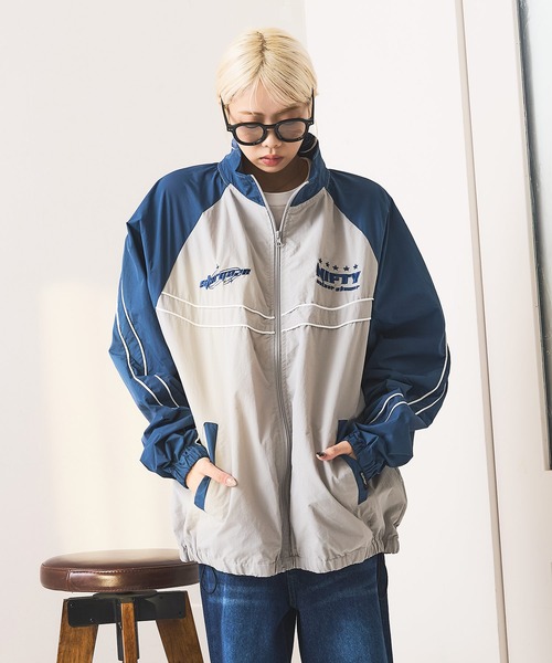 savier ナイロンジャケット 「SAVIER/サビアー」フロント バック 袖