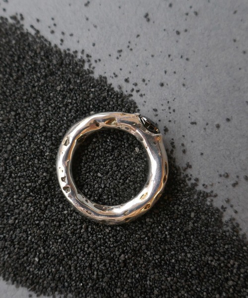 e.m.（イーエム） 指輪 リング SILVER925ブラックジルコニアリング