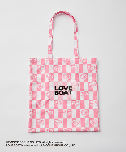 VIS（ビス） トートバッグ 「LOVE BOAT VIS別注」ロゴトートバッグ「A4