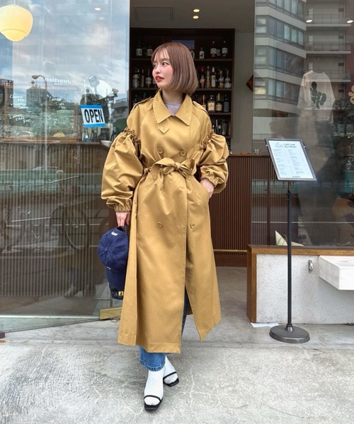 KOBE LETTUCE（神戸レタス） トレンチコート コート 「 yuri.さん