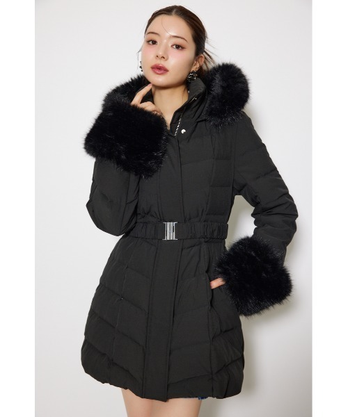 rienda（リエンダ） ダウンコート ダウンジャケット 「神くびれダウン