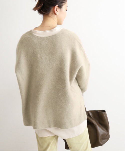 IENA（イエナ） ニット ラクーンVネックプルオーバー◇ : ZOZOTOWN
