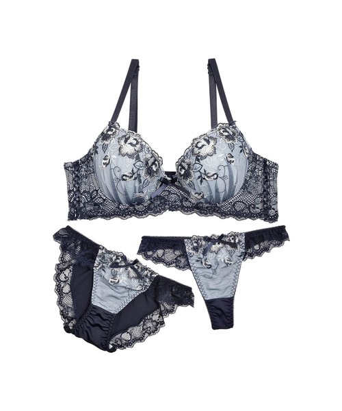 ブラジャー ショーツセット 「超得3点セット」「A70-F75サイズ」エン