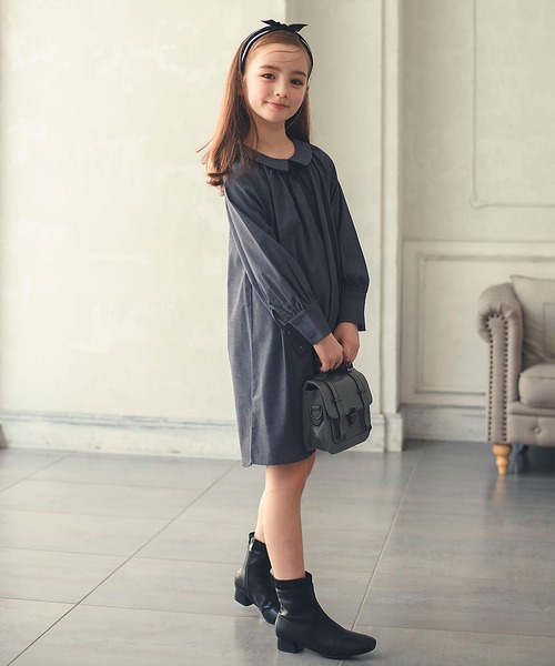 DRESCCO（ドレスコ） ワンピース ダークグレー長袖フォーマル