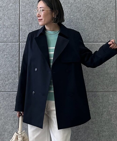 INDIVI（インディヴィ） トレンチコート コート 「撥水／UVケア