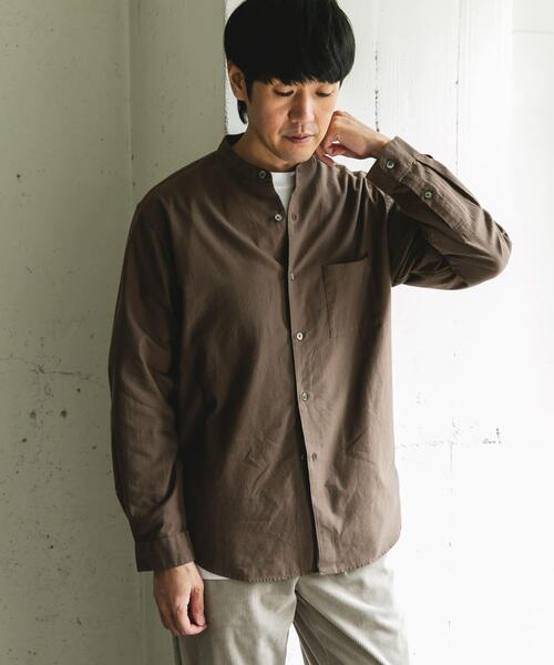 URBAN RESEARCH DOORS（アーバンリサーチドアーズ） シャツ ピーチ起毛