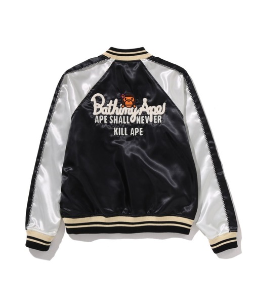 A BATHING APE（アベイシングエイプ） スカジャン CRYSTAL STONE BABY