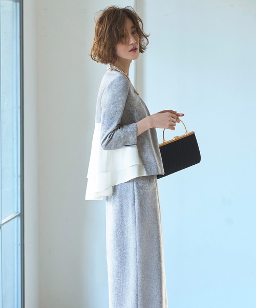 RUIRUE BOUTIQUE（ルイルエブティック） セットアップ バックペプラム