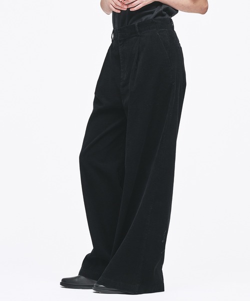 selle glant（セレグランテ） スラックス TUCK BAGGY SLACKS/タック