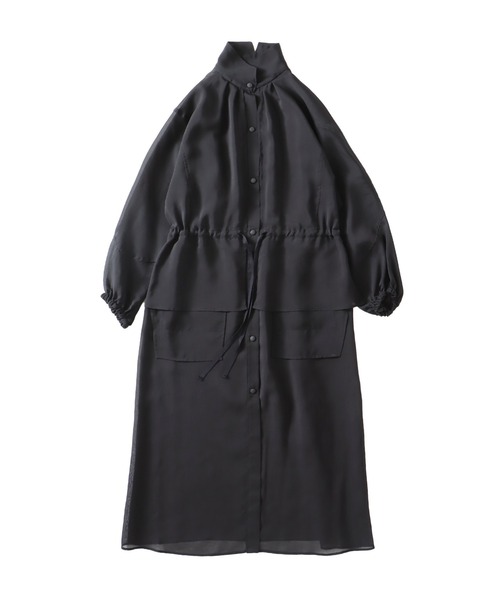 DRESSLAVE（ドレスレイブ） コート アウター sheer overlap long
