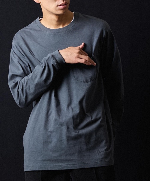 NUMBER (N)INE（ナンバーナイン） tシャツ BASIC HEM PRINTED POCKET L