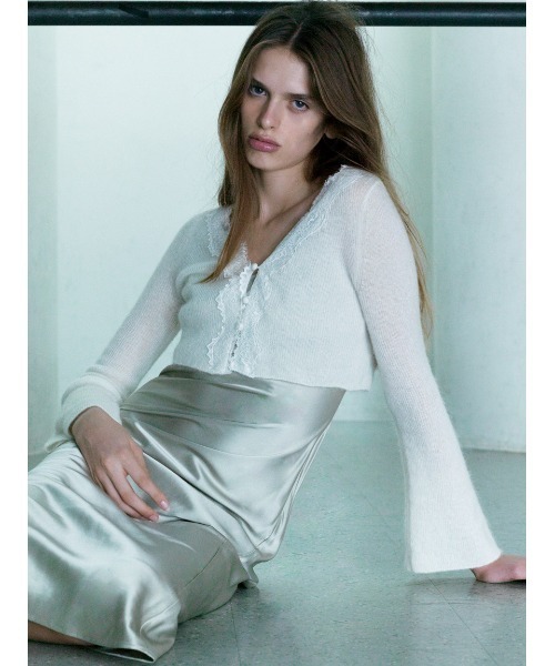 SNIDEL（スナイデル） ワンピース キャミワンピースモヘアカーディガン