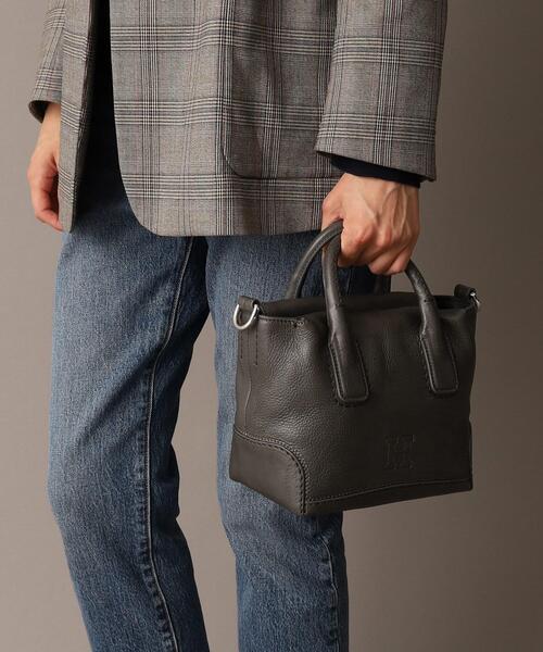 HIROFU（ヒロフ） ハンドバッグ 「デュオ」レザーハンドバッグ S 2WAY