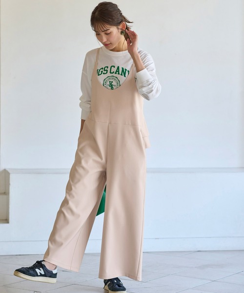 BELLUNA PLUS（ベルーナプラス） サロペット オーバーオール バック